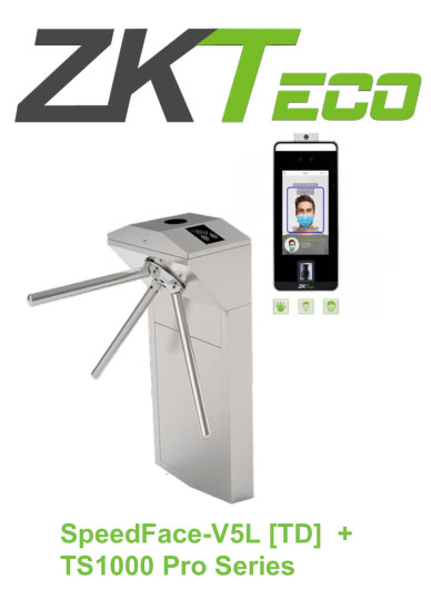Accesso biometrico facciale con tornello